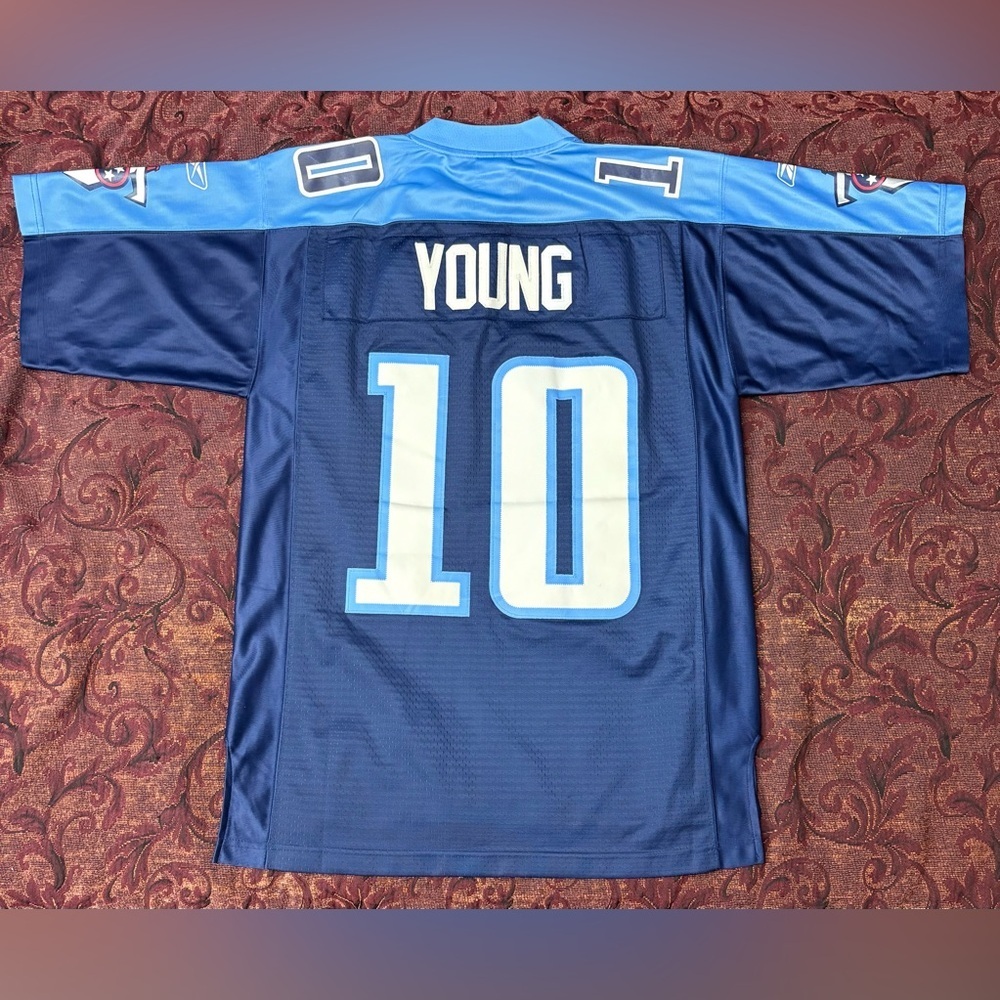 00s Reebok Vince Young Titans Jersey